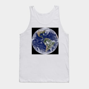 Clouds over the Americas, GOES image (C022/3729) Tank Top